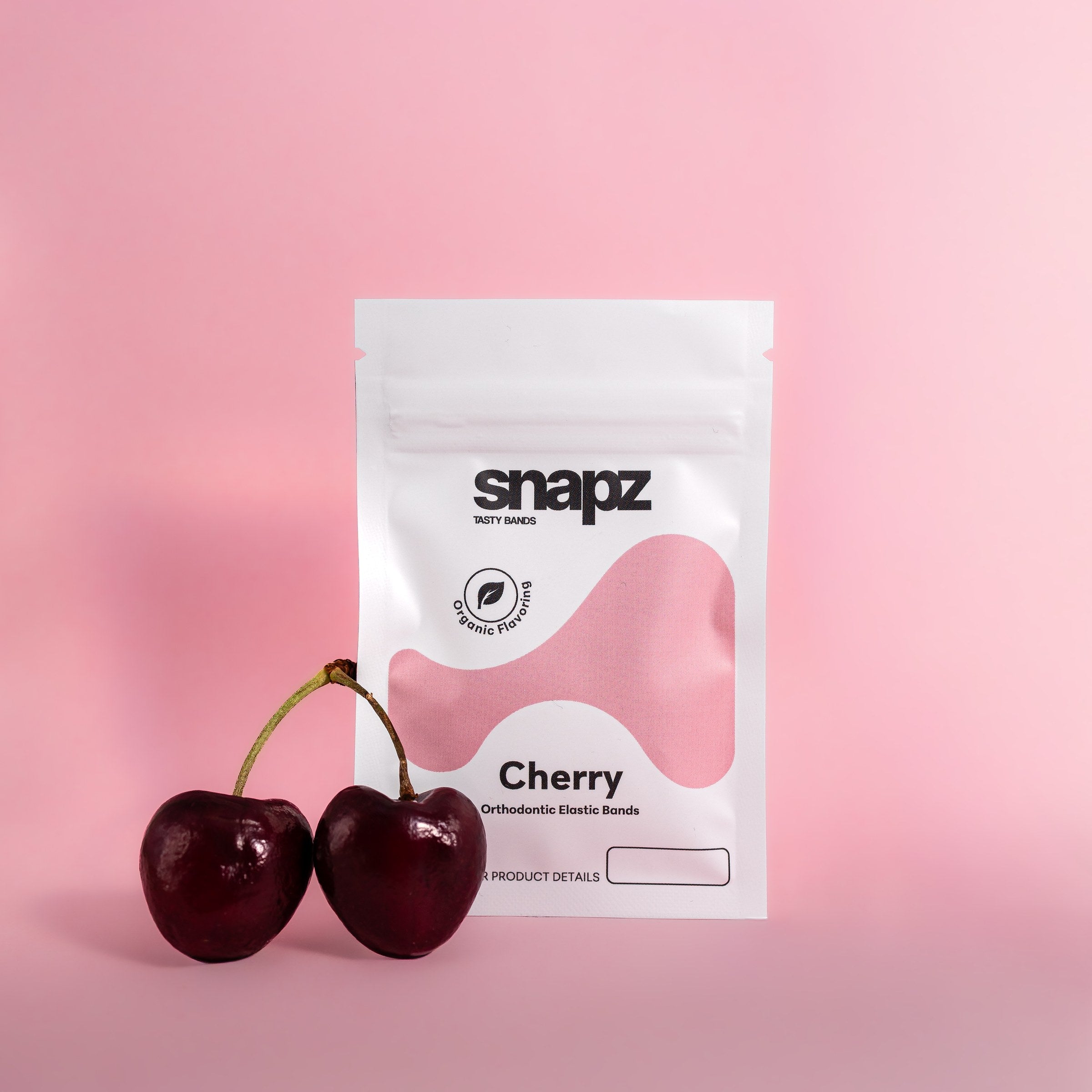 菓子 xyzppm Snapz Cherry Flavored Orthodontic Rubber Bands | 100 Pack – Snapz