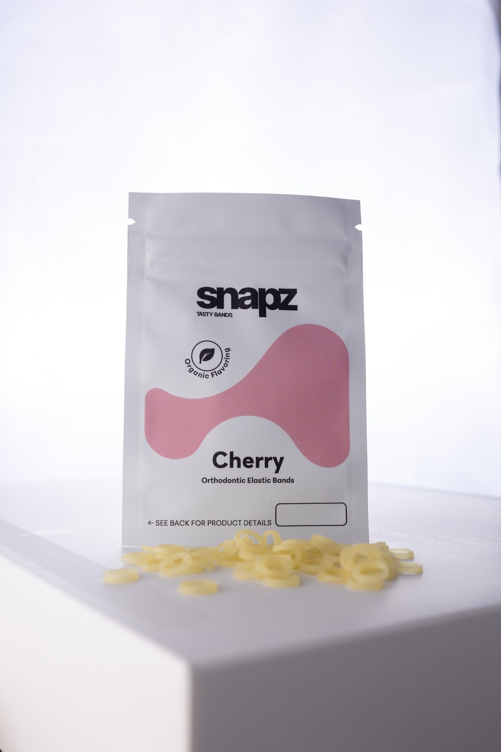 Snapz Cherry Flavored Orthodontic Rubber Bands | 100 Pack – Snapz